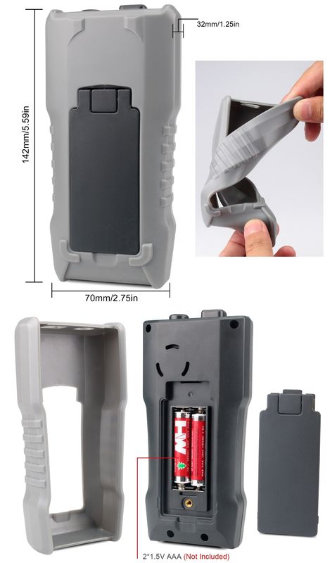 Automatische Reichweite Smart Measurement Elektriker 6000 Zählungen Bank Digitale Multimeter Mit Ncv T-rms Funktion
