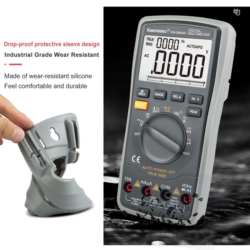 ABS Elektroteile 04A OEM ODM Automobilbereich Smart Multitester Laborgeräte DC/AC 20000 Zählungen Digitale Multimeter