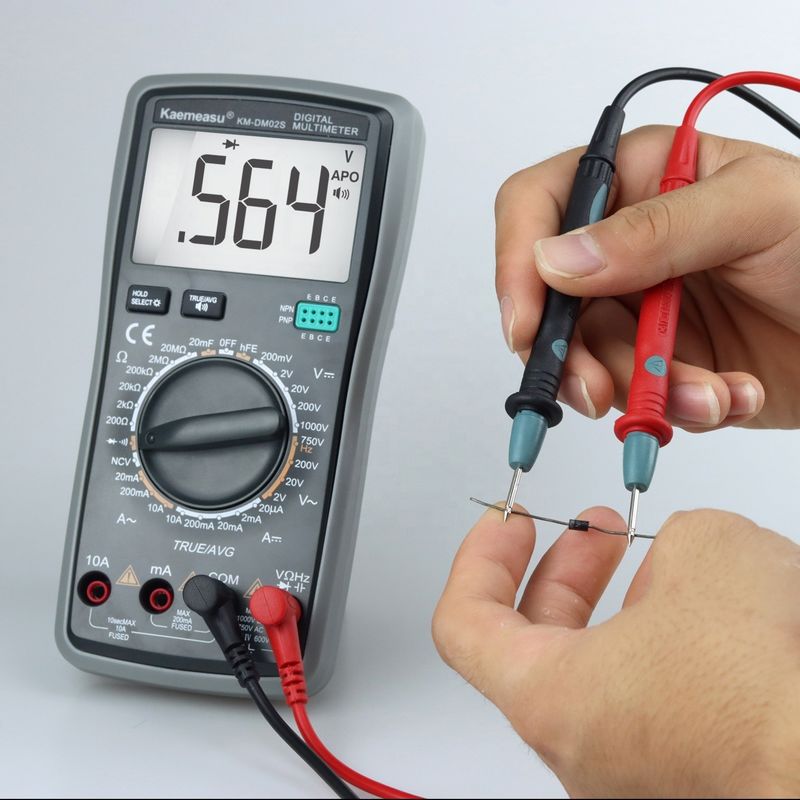 Intelligenter Sprach-Multitester Automatikbereich Multifunktions-Laboratoriumsausrüstung Widerstandstester Digitalem Multimeter