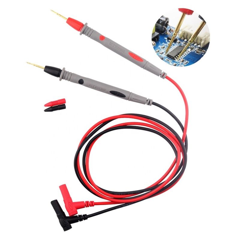 Multimeter-Prüfsonde Leads Bananen Stecker Digitale Multimeter-Sonden Elektrische Prüfsonde 20A 1000V Instrumentationskabel