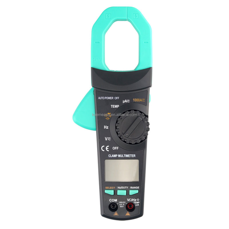 903 Klemmmeter 6000 Zählt Auto Rnage Multimeter AC DC Spannung Tester Kontinuität Buzzer 1000v Multimeter