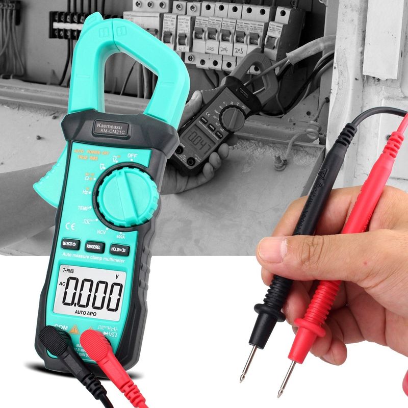 21C Warmverkauf elektrische Klemm Meter Spannungsmelder Multimeter tragbare Klemm Multimeter digitale Multimeter