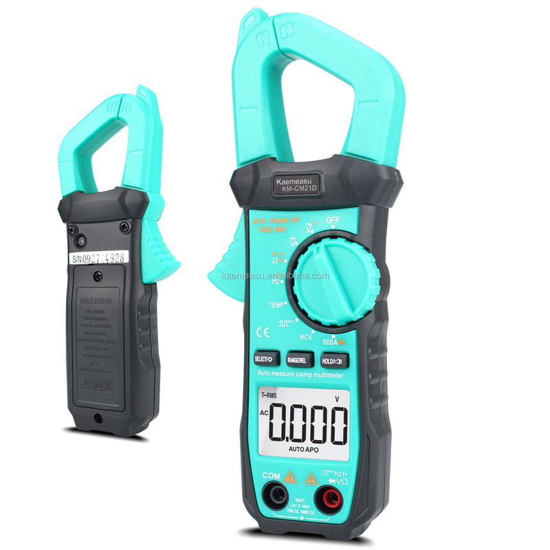 21D Gleichstrom-Wechselstrom-Digitalklemmmeter 3 5/6 Ziffern Automatischer Dioden-Test Ture RMS Quadratwellen-Ausgang NCV Digitalklemmmeter Multimeter