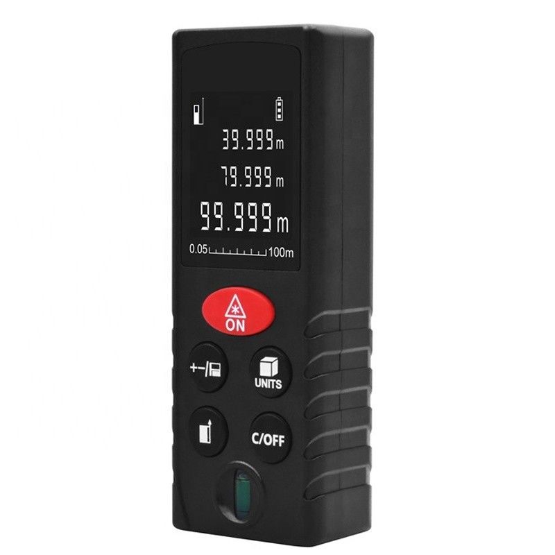 Laserdistanzmessgerät 40M 60M 80M 100M Elektronisches Band Portable Mini Handheld Laser Abstandsmesser zum Verkauf