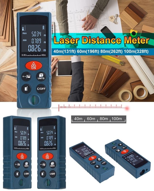 Mini-Portable Handheld-Hochpräzisions-Digitalmessgeräte Laserdistanzmesser
