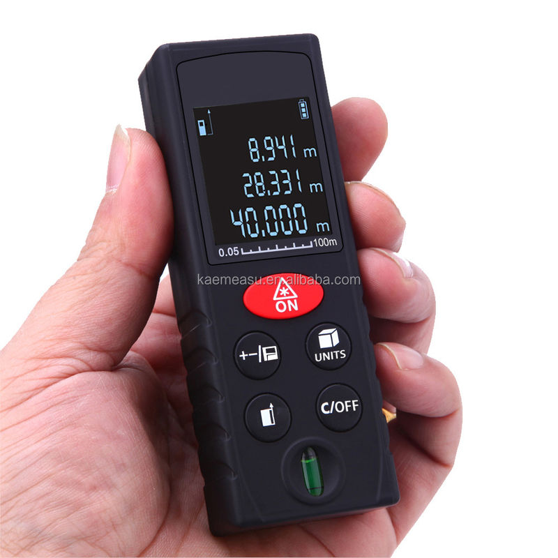 OEM ODM Mini Handheld Laser Abstandsmesser Messgeräte Elektronischer Lineal Digitaler Laser Reichweitenmesser zum Verkauf