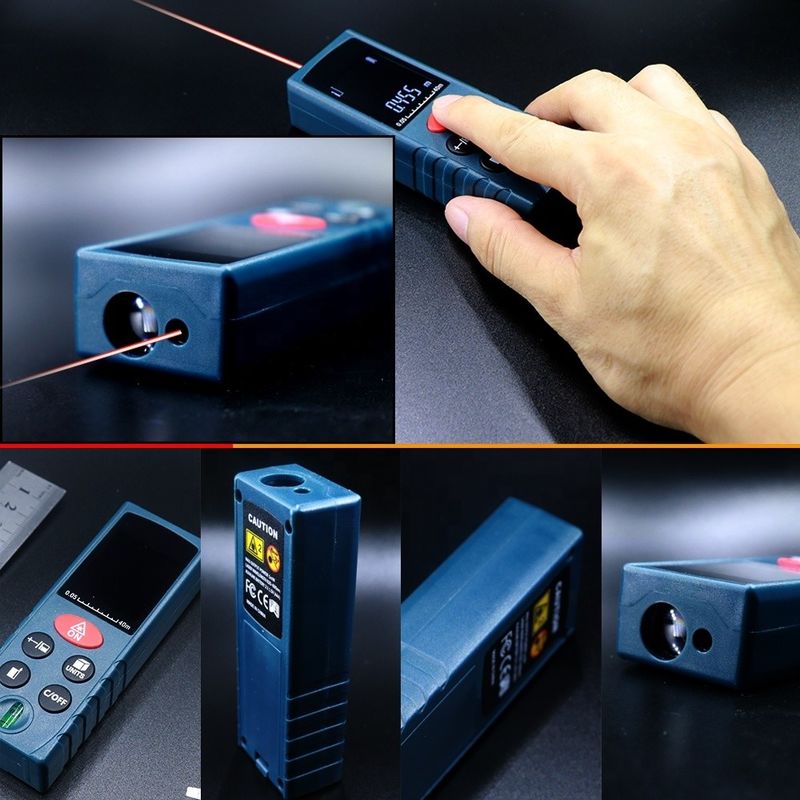 OEM ODM Mini Handheld Laser Abstandsmesser Messgeräte Elektronischer Lineal Digitaler Laser Reichweitenmesser zum Verkauf