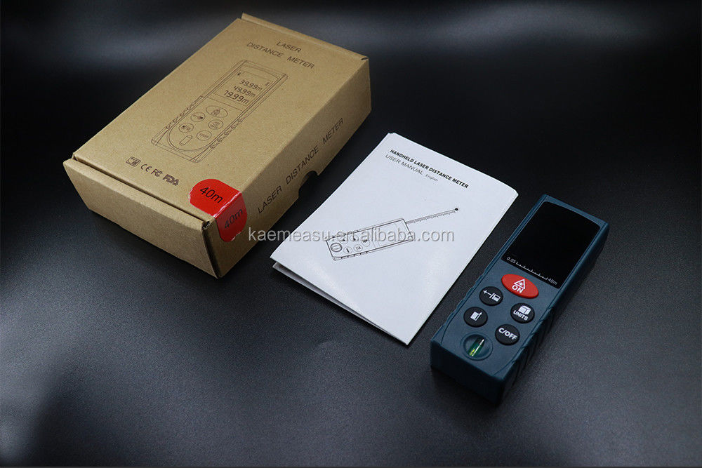 OEM ODM Mini Handheld Laser Abstandsmesser Messgeräte Elektronischer Lineal Digitaler Laser Reichweitenmesser zum Verkauf