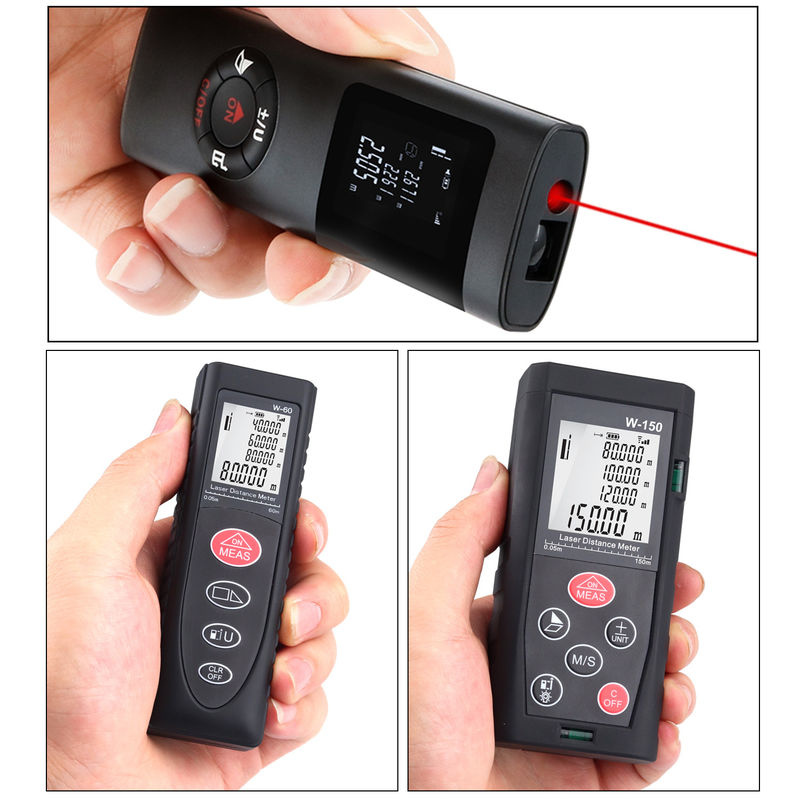40m 100m OEM ODM Mini Portable Digitaler Reichweitenmesser Infrarotlaser Abstandsmesser Elektrische Laser-Rängewähler
