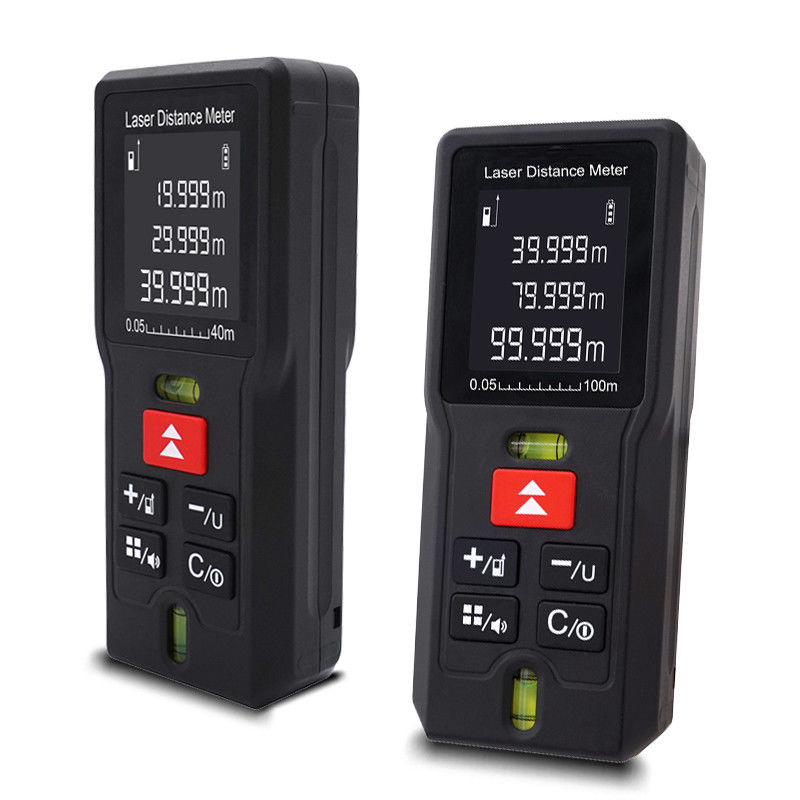 Handheld Laser Abstandsmesser Elektrische Abstandsmessgeräte Mini tragbare digitale Laser-Fernmessgeräte 0,05-120m