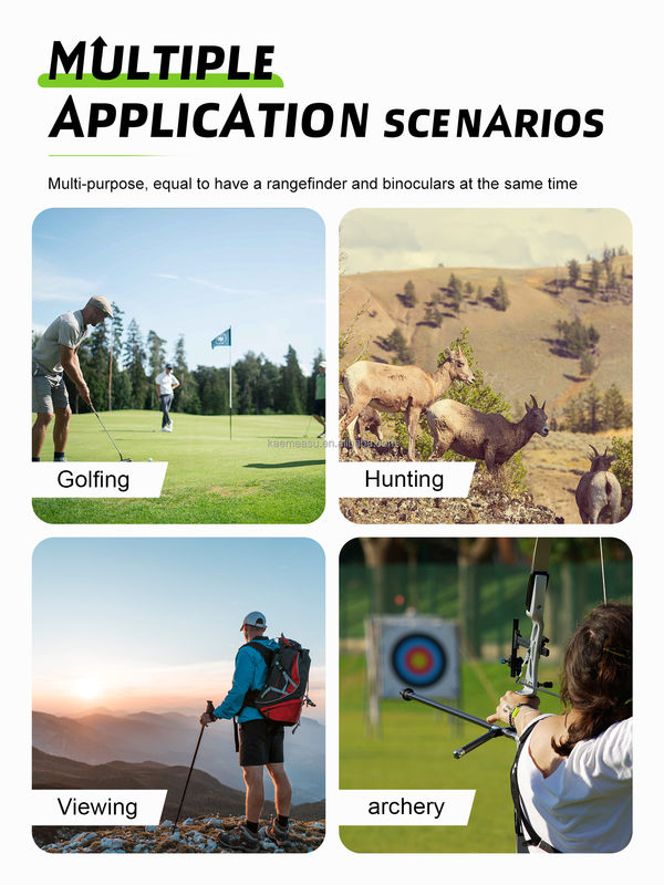 800m Datenübertragung Teleskop Laser Meter Golf Abstandsmesser Jagd Abstandsmesser Golf Abstandsmesser Laser Abstandsmesser