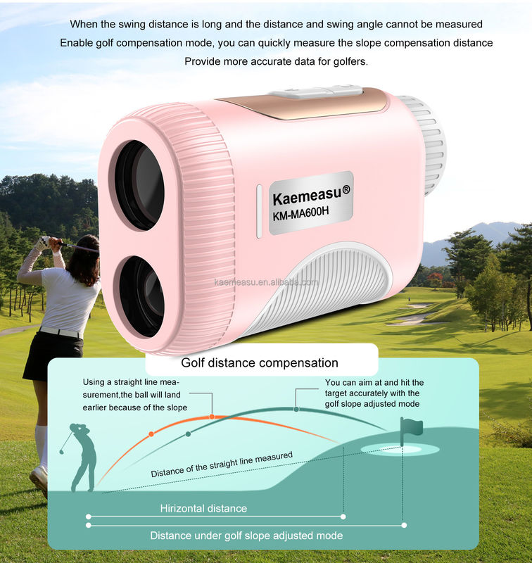 OEM 800m Golf Neigung Umfang Laser Abstandsmesser Teleskop Industrie-Grade Golf Laser Abstandsmessgeräte für Kinder für Frauen