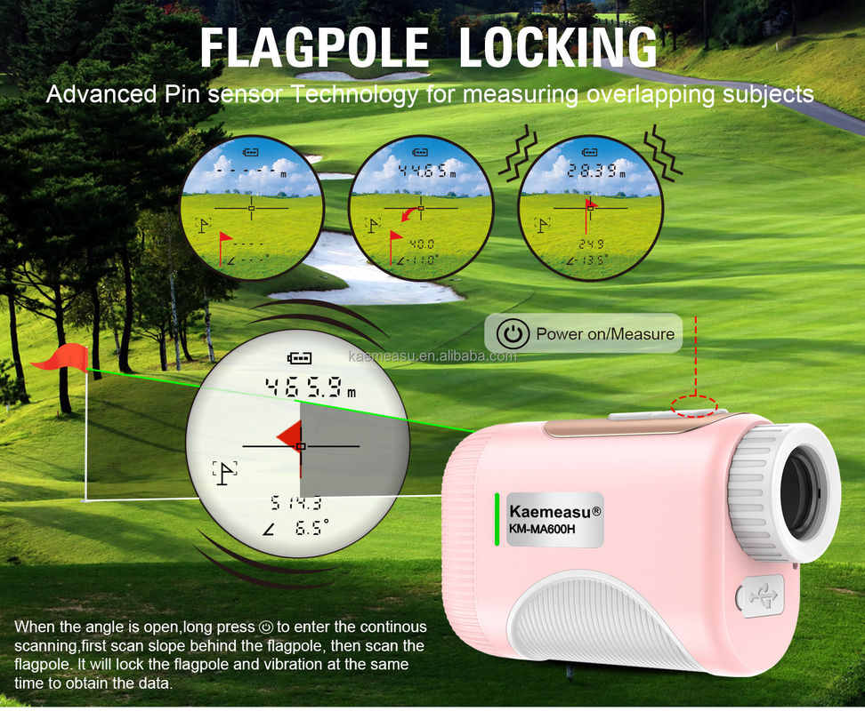 OEM 800m Golf Neigung Umfang Laser Abstandsmesser Teleskop Industrie-Grade Golf Laser Abstandsmessgeräte für Kinder für Frauen