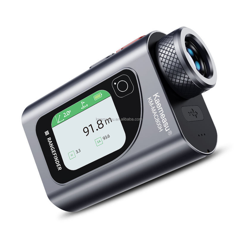 GRAY COLOR Datenübertragung Teleskop Lasermeter Golf-Rangefinder Jagd-Rangefinder Golf-Rangefinder Laser-Rangefinder