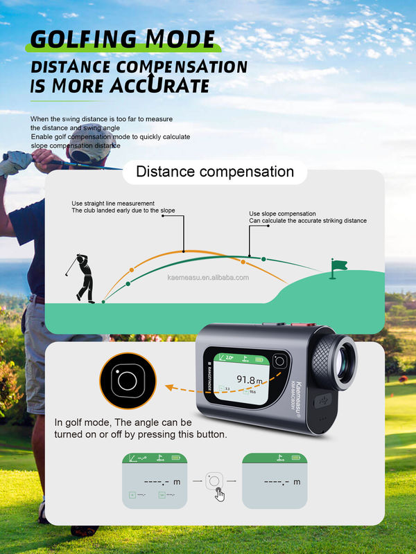 800m Laser-Rangefinder-Modul Golf Jagd Laser Abstandsmesser mit Fernglas