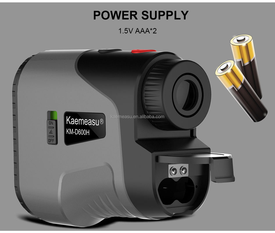 D Modell Laser Reichweitenmessgerät Abstandsmesser Combo Golf Jagd Vermessungstechnik Genaue Stromversorgung 1.5V*2*AAA Batterie