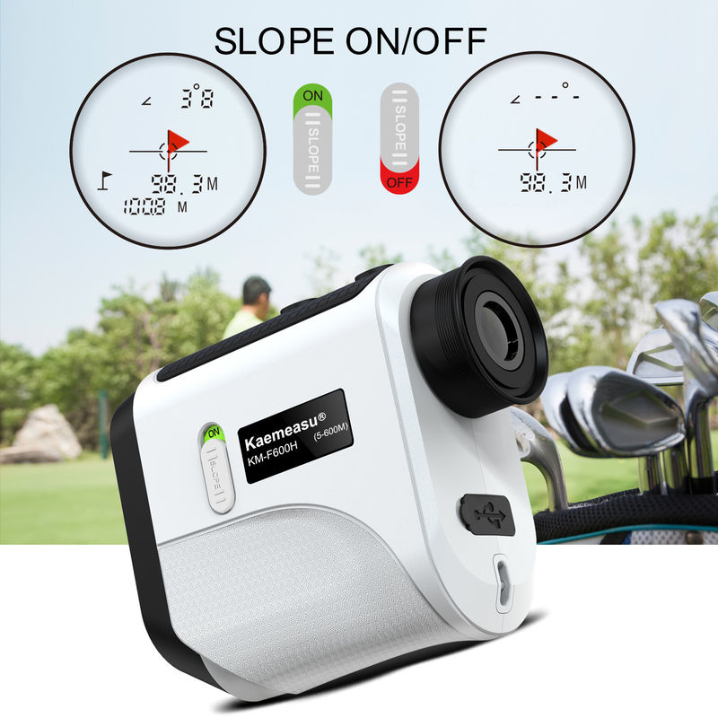 F-Modell erschwinglicher Golf-Fernmessgerät Steigungspin Suche nach leichtem Laser-Distanzmessgerät