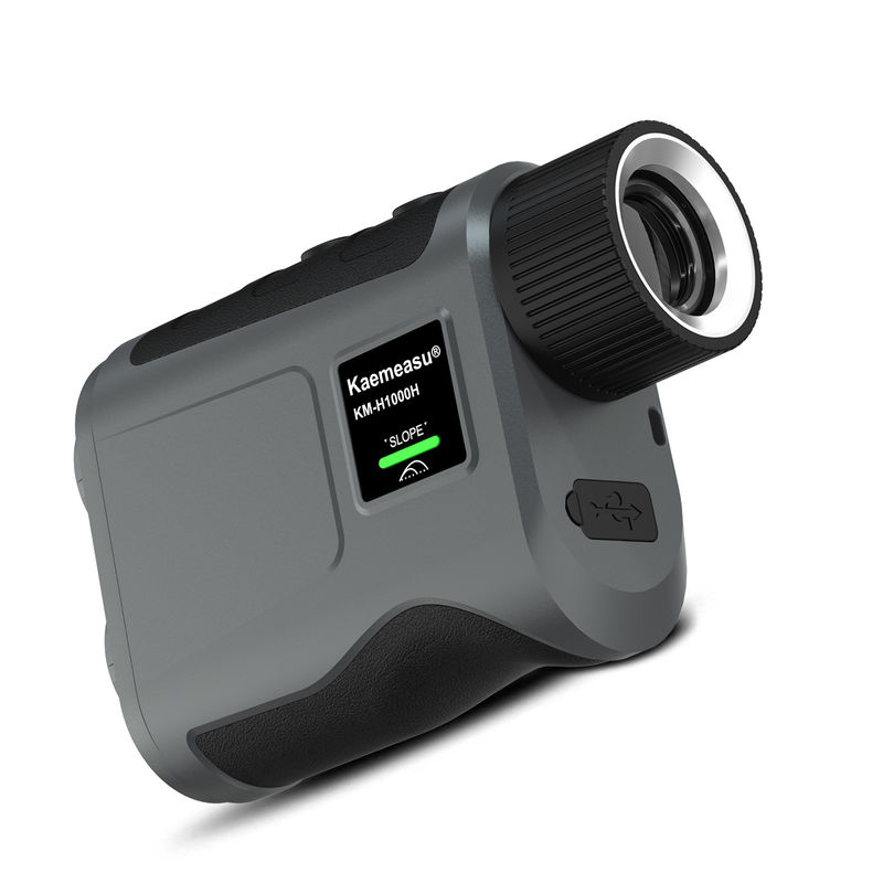 OEM-Dienstleistung Sport Laser-Fernmessgeräte ABS-PVC-Golfteleskop mit Neigung