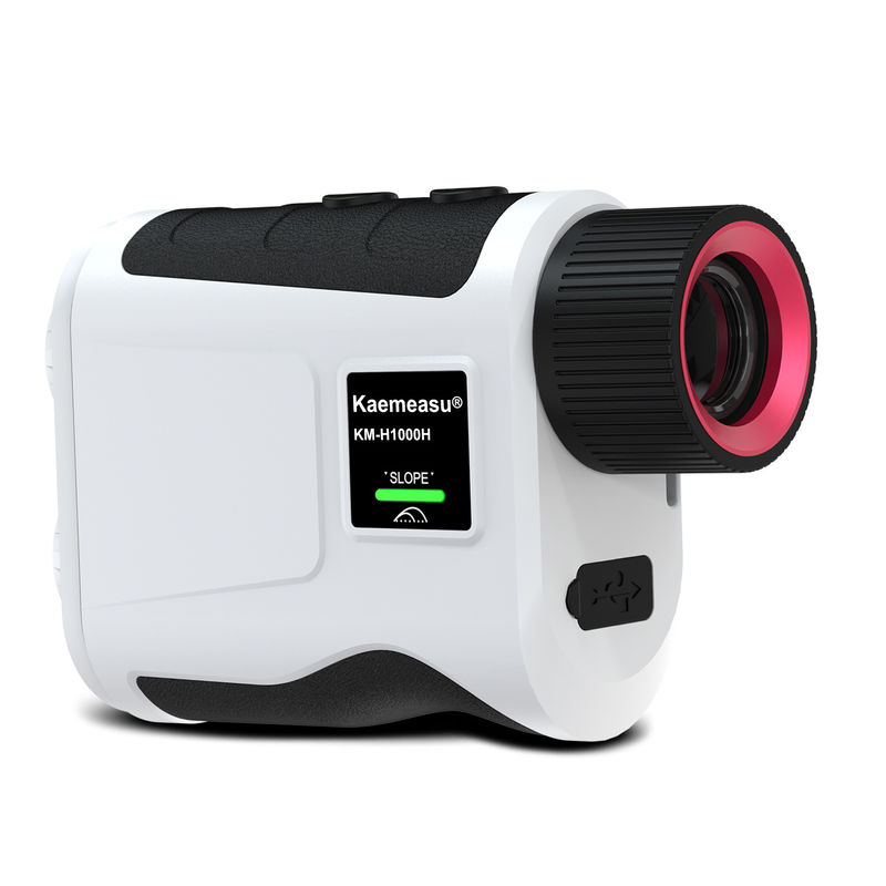 Golf Handheld Measure 600m Laser Abstandsmesser mit 7,0x Vergrößerung und Steigungsschwerpunkt IP54 Eindringschutz