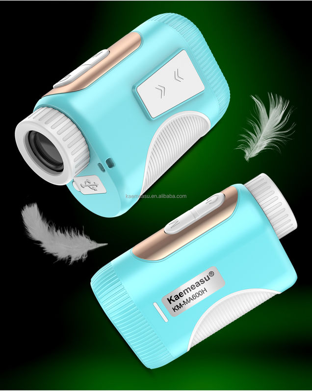 ABS PVC 800m Portable Golf Laser Abstandsmesser OEM Industrielle Qualität 6,5x für Kinder Frauen 92*58*35mm